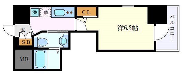 エステムコート名古屋千種グレイスの物件間取画像